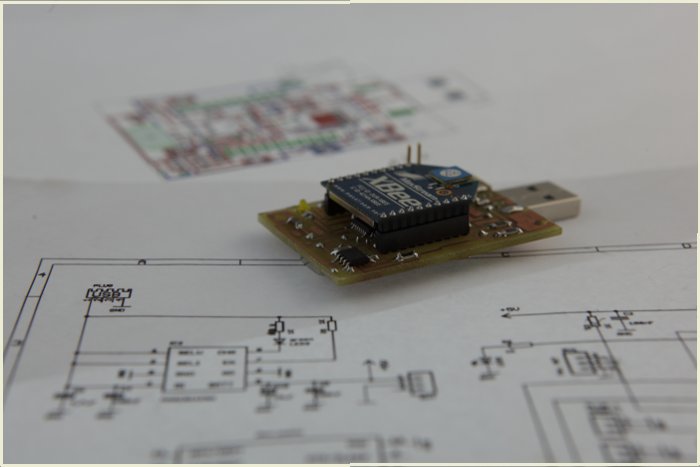 FT232 & xBee Rdio, UART a USB conversor, diseño Martin Hug